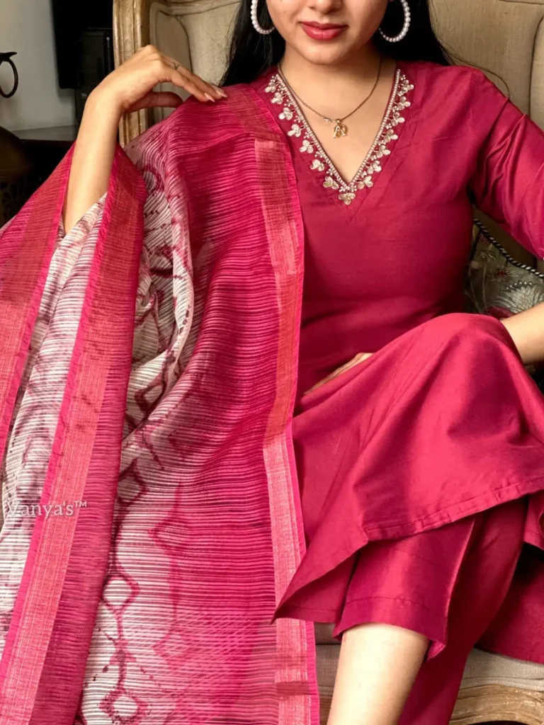 Kurti Pant with Dupatta