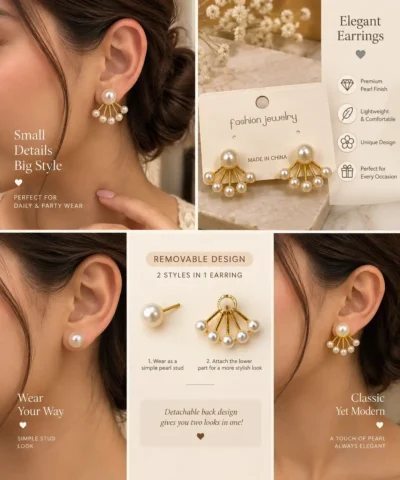 Anti Tarnish Earring-ONE