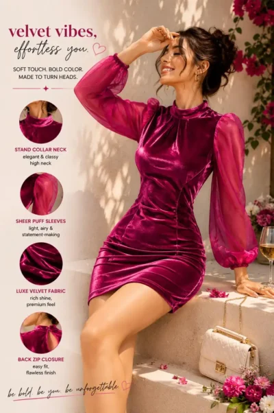 Knee Length Bodycon Dress