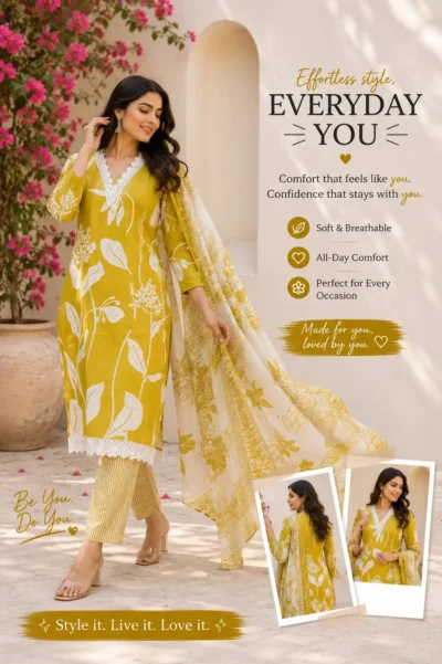 V Neck PRNT OCCS 3P Suit